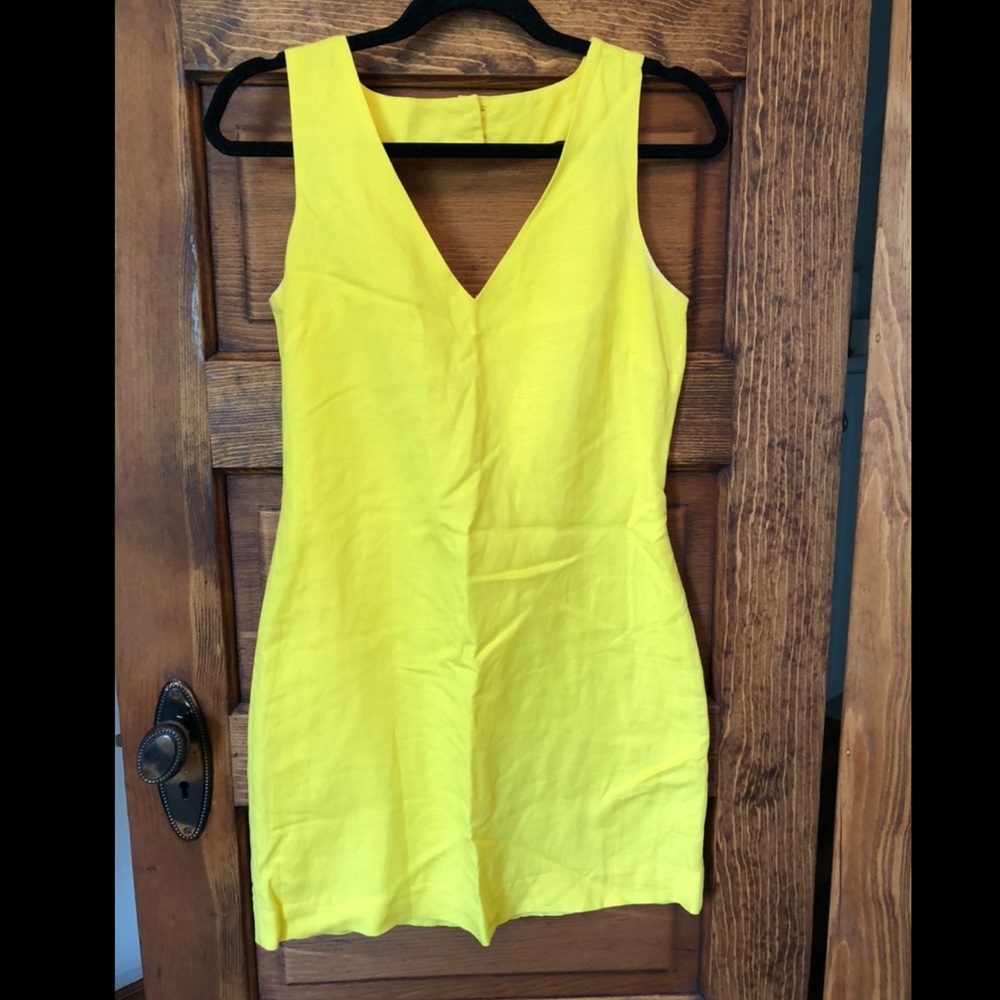 Banana Republic Yellow Sundress